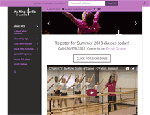 Tablet Screenshot of mykingstudio.com